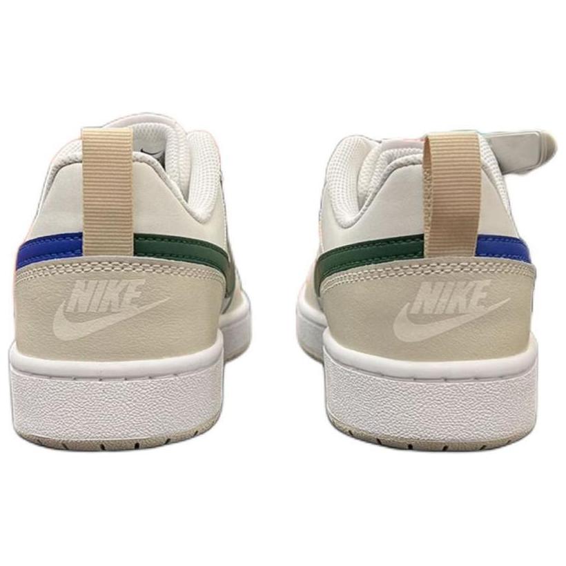 Nike Court Borough Versatile Retro Casual Slip Resistant Durable Low Top Skate Shoes Women Sneakers White Brown HQ1189-141