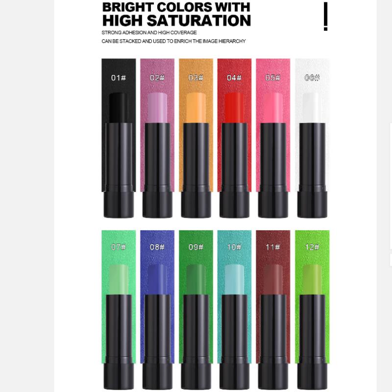 12 Farger Langvarig Lip Gloss Cream Flytende Leppestift Dame Makeup Kosmetisk Leppestift Vanntett Matt Lip Gloss Enkel å farge