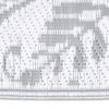 Outdoor Rug ARAKIL Light Grey 140x200 Cm PP