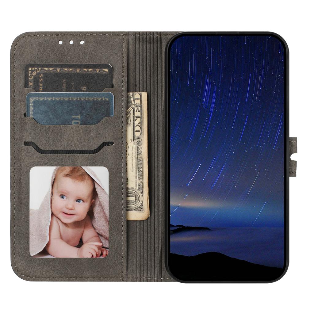 For Samsung Galaxy A07/A06 4G/5G Case Happy Cat Pattern Imprinted Leather Wallet Phone Cover