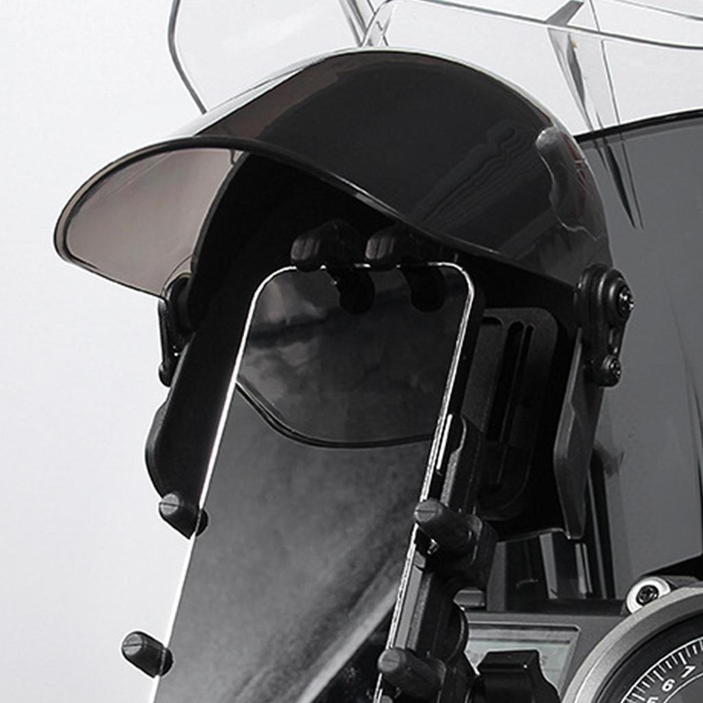 Phone Mount Sun Shade Motorcycle Phone Mount Helmets Motorbike Small Rainproof Mobile Phone Helmets Portable Mini Parasol Sun