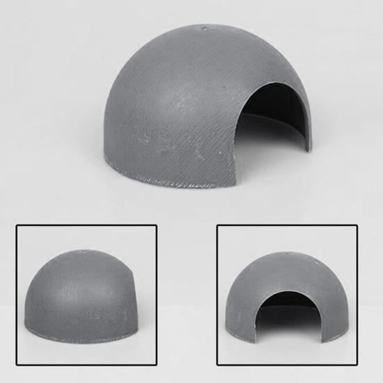 Hideout Scratch Resistant Anti-skid Burr-free Smooth Surface Frosted Texture Resting Sleeping Breathable Reptile Pets Toys Gecko Snake Shelter for