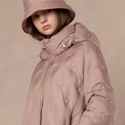 Real Me Another Me Circle Quilted Bucket Hat - RUST