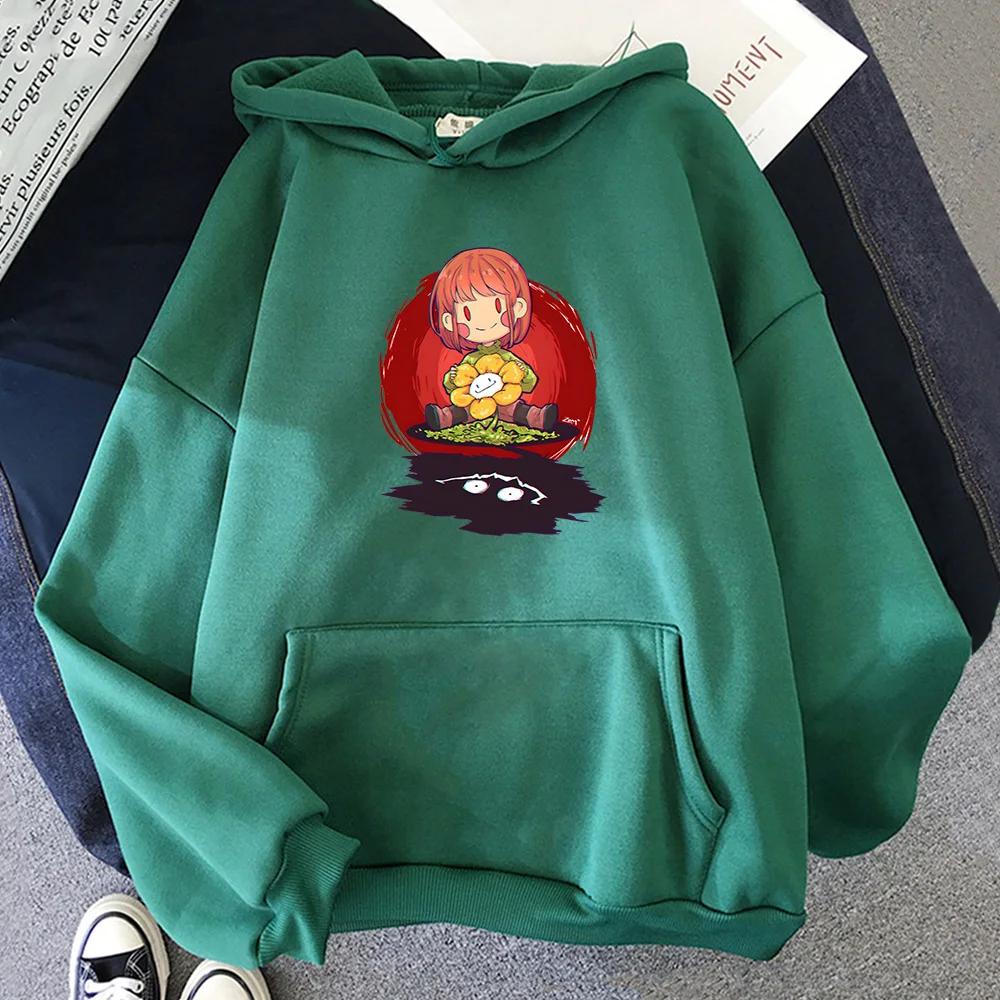 Undertale Chara Hot Sale Warm Oversized Print Men Sweatshirts 2023 Autumn Winter Korean Style Loose Clothes High Quality Hoodies