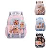 Kids Backpack For Preschool With Cartoon Capybara Theme And Comfort Fit Shoulder Straps For School