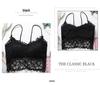 Stylish Back Cross Lace Push-Up Strapless Bra