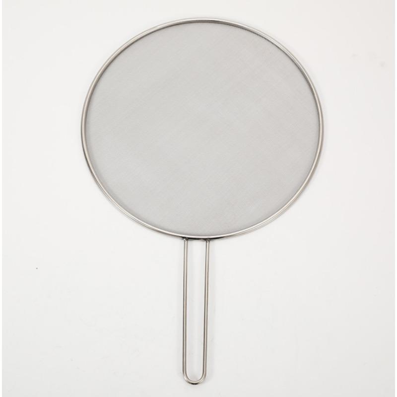 Stainless Steel Oil Mesh Pot Lid Cover Oil Cooking Splatter Screens Guard for Frying Pan Kitchen Accessories Gadgets Tools