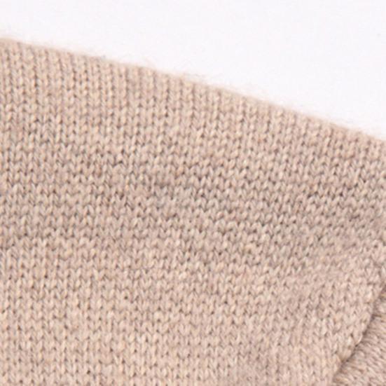 Men Sweater V Neck Knitted Contrast Colors Loose Spring Sweater for Daily Wear