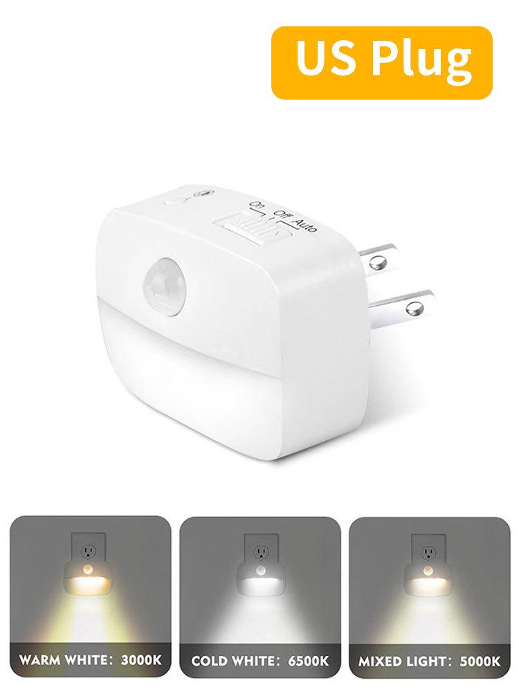 Smart Infrared Motion Sensor Night Light LED for European & American Standards