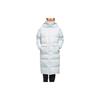 Down Jackets Women's Light Blue Hooded Moderate EH5025
