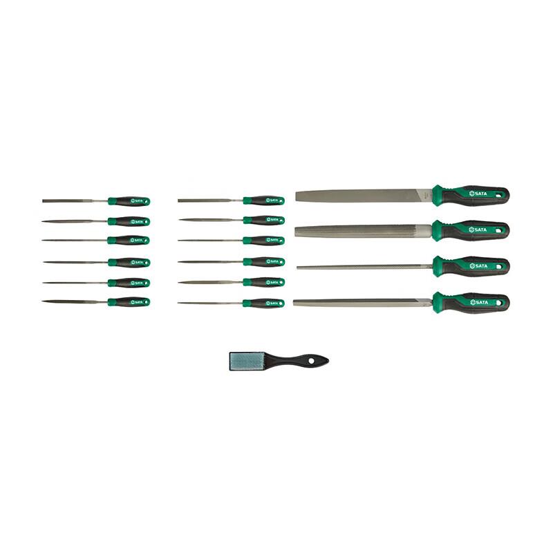 SATA 03719 17-piece File Set