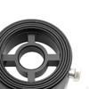 Cooler Sandwich Plate Adapter, Universal Aluminum Sandwiched Oil Pressure Temp Adapter
