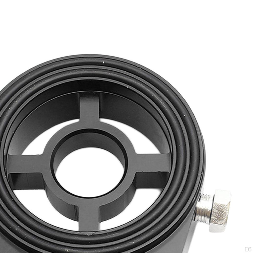 Cooler Sandwich Plate Adapter, Universal Aluminum Sandwiched Oil Pressure Temp Adapter