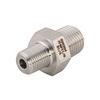 Stainless Steel 304 Threaded Reducer Adapter: Male NPT1/8 To Male R1/4 BSPT