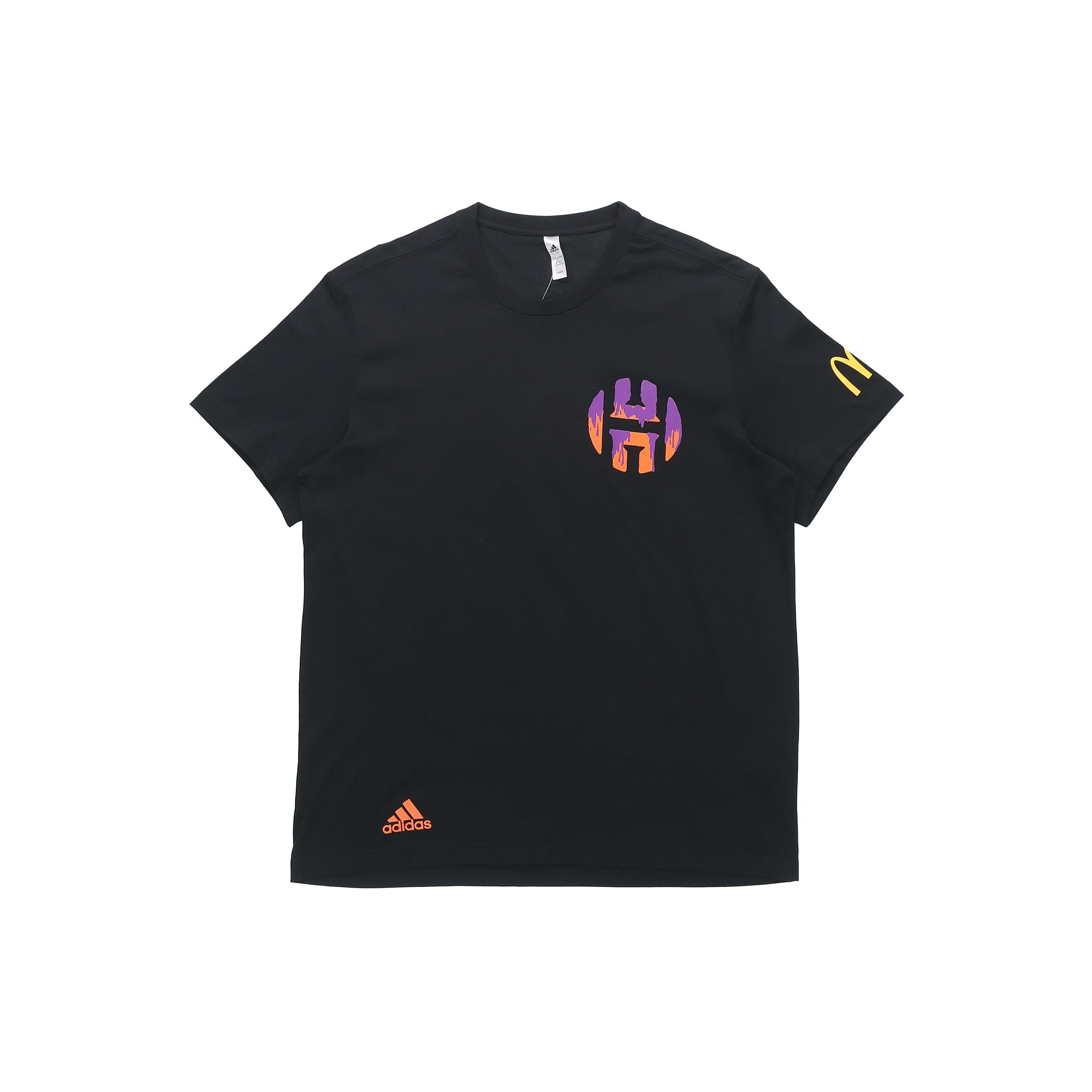 adidas Harden Sauce Crossover Short Sleeve Black Men s GJ8580 S