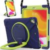 Shockproof Silicone Case with Stand Holder, Hand Strap & Adsorbed Pencil Slot case for iPad 10.2 (2019/2020/2021) Bulk