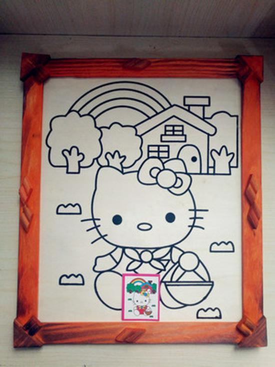 Handmade 3D Snow Mud Clay Picture Frame for Children