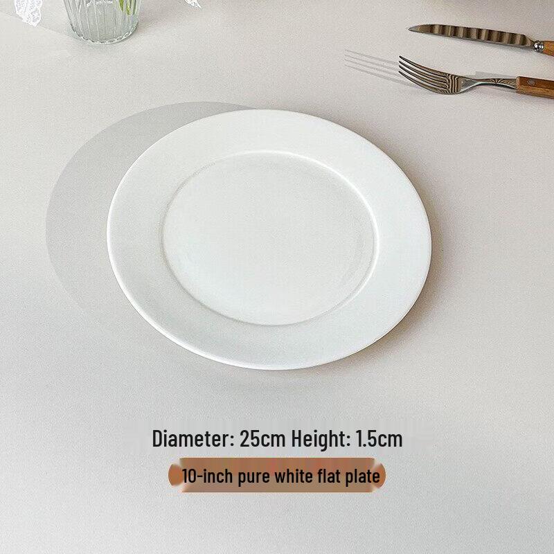 Restaurant Ceramic White Rice Bowl