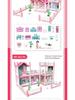 Princess Castle Dollhouse Playset: Puzzle Villa for Girls