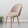 Anti-slip Low Back Duckbill Dining Chair Cover Backrest Protector  for Home Hotel Decoration