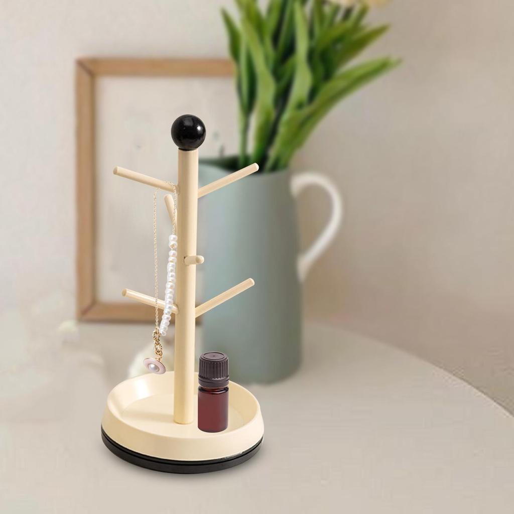 Cup Drying Rack Cosmetic Storage Rack Bottle Drying Drainer Stand,Bottle Drying Rack,Glass Bottle Holder for Rings Necklaces