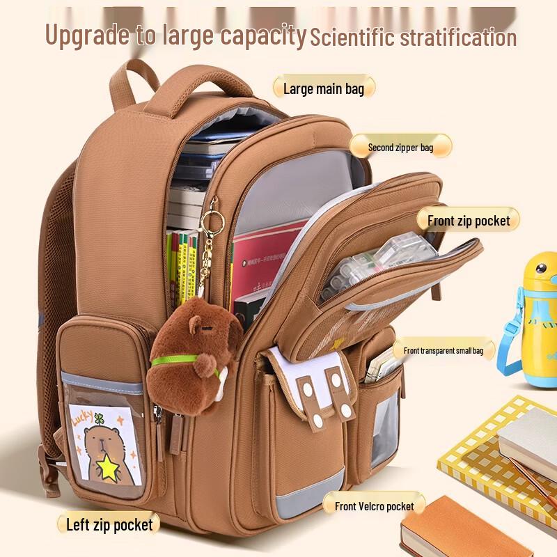 Dishua Capybara Primary School Backpack Grades 3-6