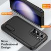 Heavy Duty Shockproof Phone Case with Built-in Kickstand for Samsung Galaxy S26 Ultra S26Plus S26+ S26U Sturdy Case Hard Cover