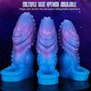 Liquid Silicone Penis Sleeve Octopus Tentacle Shape Male Enhancer Cock Ring Thicker Bigger Delay Ejaculation Wearable Adult Toy