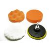 Sponge Set Buffing pad Kit Drill Car 1 Set Automotive Care Supplies 4''