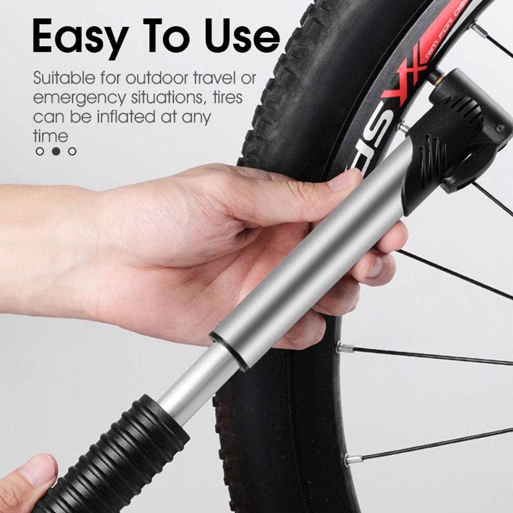 Portable Mountain Road Bike Hand Air Pump Tire Ballon Inflator MTB Bike Pump Basketball Pump