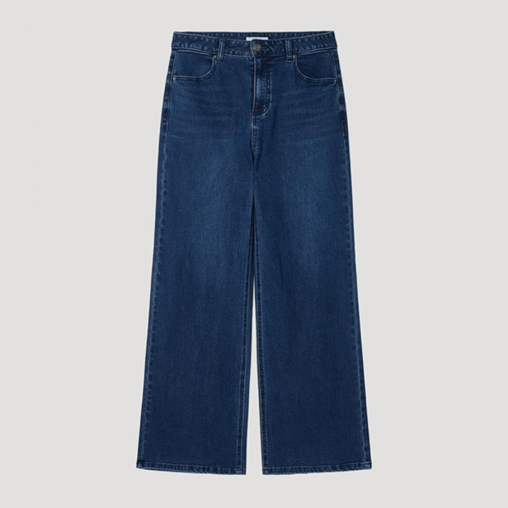 

[ShS S miSS] baSic Wide Denim pantS SSmSlp22080 Na navy/55