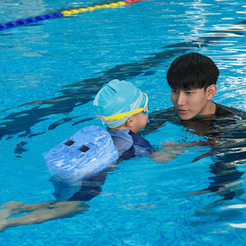 Swim Back Float Kids Swim Float For Pool Training Adjustable Portable Safety Inflatable Training Device For Children Beach Play