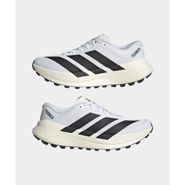 adidas Terrex Agravic SL Comfortable Fit Trail Running Shoes Men Sneakers White KH8800
