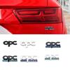 1pcs OPC Line Emblem Front Grille Badge Tail Stickers Logo For Opel Astra j g Insignia Corsa d Vectra c Zafira a Auto Gadgets