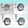 Diamond Faceted Bedside Alarm Clock With Dual Ringtones For Home Decor And Silent Mode