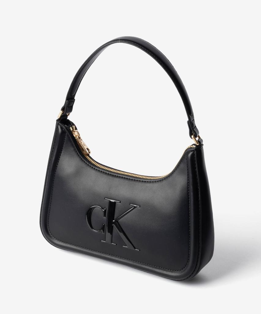 Shoulder Bag LV04F3230G RAISED CK SMALL SHOULDER BAG [Calvin Klein] Women's BLACK/Black [Used]