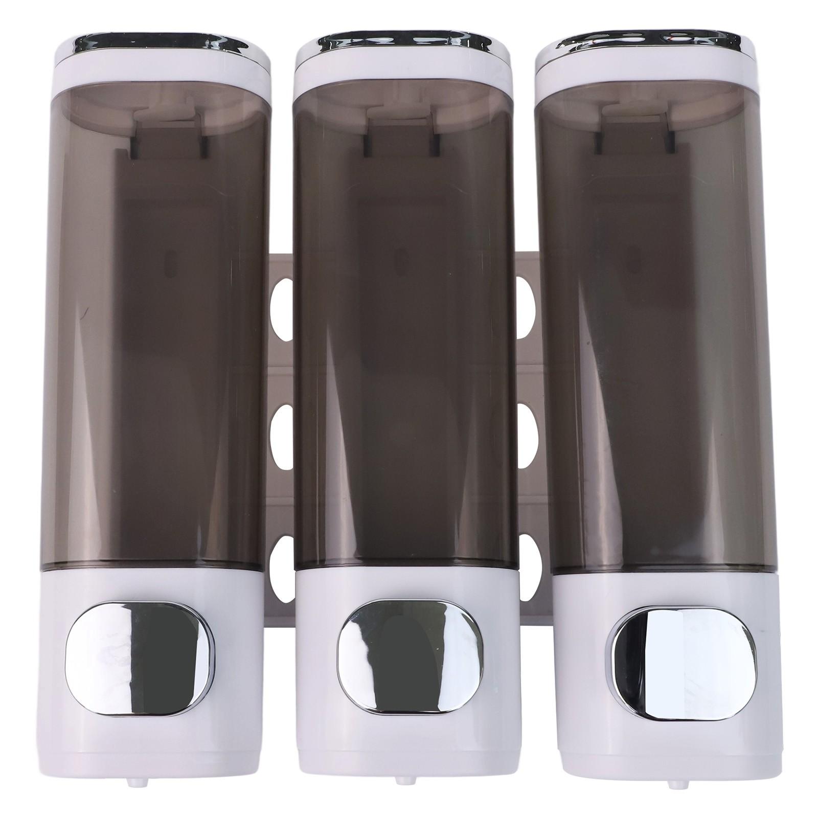 300ML Pump Bottle Wall Mounted Soap Dispenser High-grade ABS Material белый