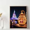 Diamond Mosaic Colorful Diamond Painting The Princess In The Jar Full Round Embroidery Cartoon Creative Hobbies Wall Decor