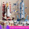 Children's LEGO-Compatible Space Shuttle Building Set Educational Toy