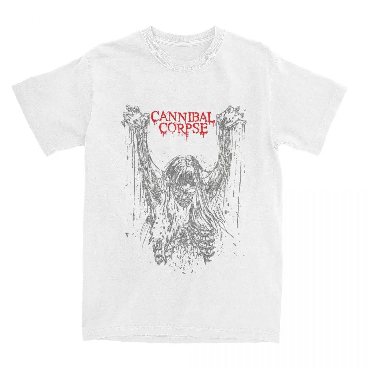 

Death Metal Band Cannibal Corpse Power Merch Shirt for Men Harajuku Gothic Music Amazing 100% Cotton Vintage Loose Tee 4XL