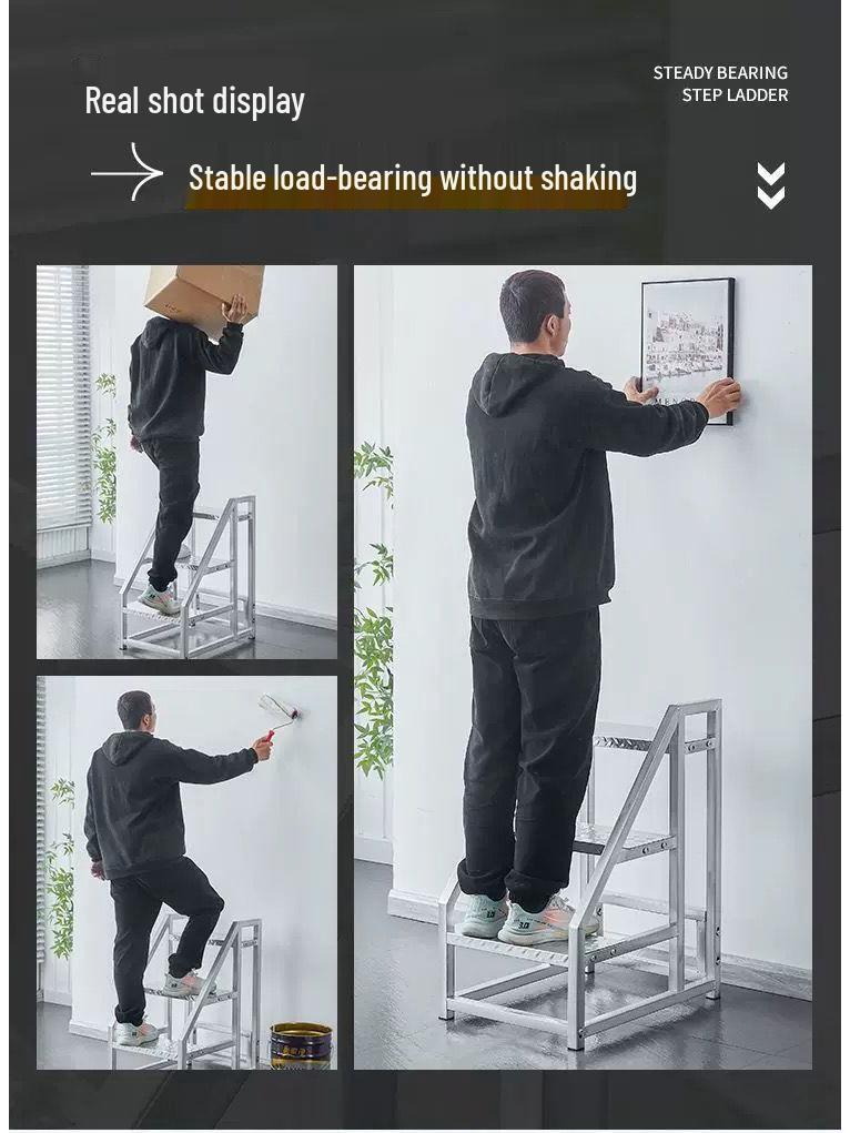 Five-Step Industrial & Household Mobile Ladder