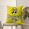 Cute Cartoon M-Mooneyes Pillow Case Comfort Sofa Bed Silky elegant Invisible zipper Decorative cushion cover