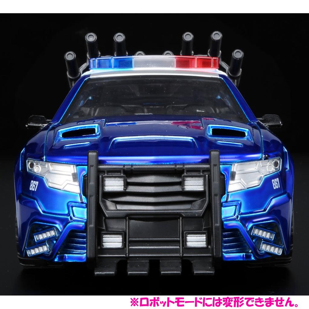 Transformers Diecast Vehicle The Last Knight Decepticon Barricade Total Length Diecast Car Ver. 1/24 Approx. 21.5cm Pre-painted