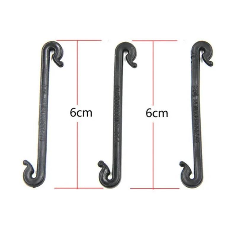 

Plant Fixing Clips Vine Fixing Buckle Tomato Support Clips Grape Tying Buckle Fasteners Gardening Agricultural Bundling Line 50PCS чёрный