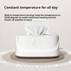 Wipes Warmer with Stainless Steel Top Heating 3 Adjustable Levels Indicator Light