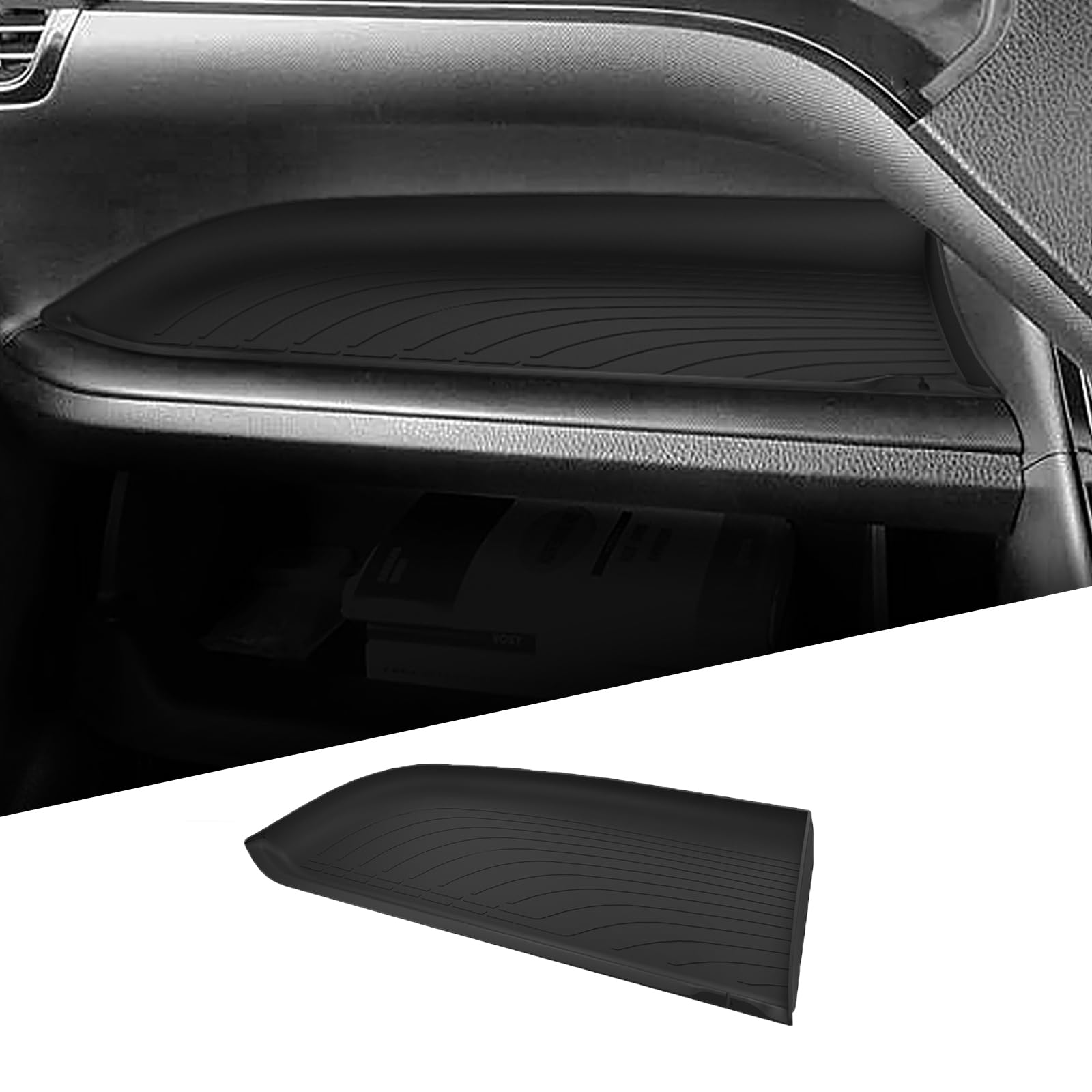 

ZUNDUO Voxy Noah 80 Series Early and Late Passenger Seat Open Tray Mat, Voxy чёрный