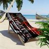 Firefighter Print Beach Towel, Large Soft Quick Dry Towel for Beach Camping Swimming