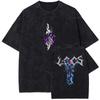 Hot Sale ARISE Solo Leveling Manga Graphic Print T-Shirt Men Women Vintage Washed Cotton Comfortable Short Sleeve Loose Casual Oversize Summer New Tee