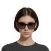 Gucci Sunglasses Black Oval Sunglasses Women sunglasses GG0091S001