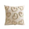 Romantic Valentine Heart Pattern Pillowcase Embroidery Throw Pillow Cover  Valentines Day